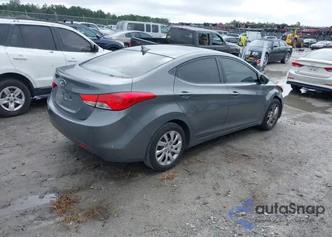 2013 Hyundai Elantra Gls from USA, damaged, VIN 5NPDH4AEXDH161637